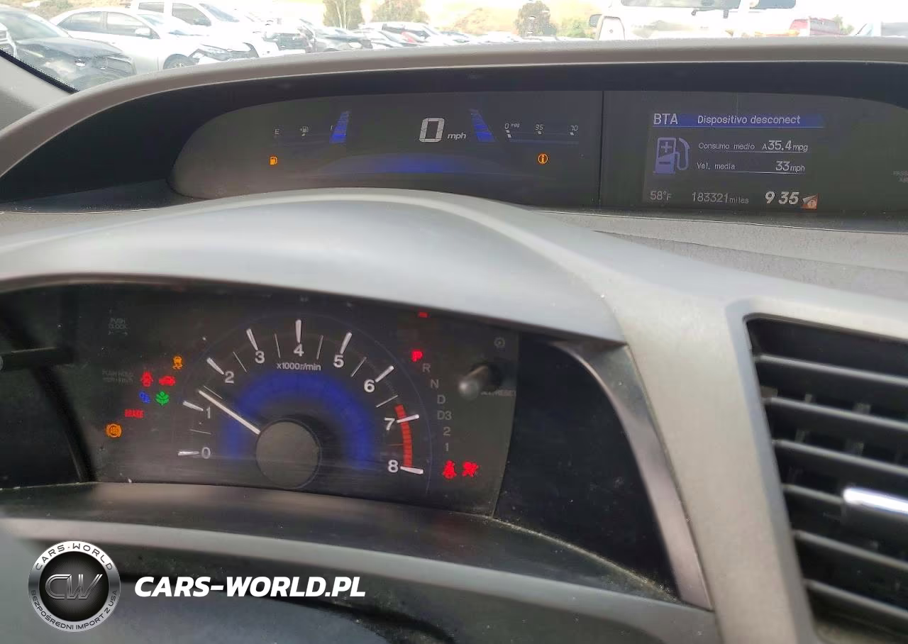2012 Honda Civic Ex VIN:2HGFB2F86CH302763 - 9