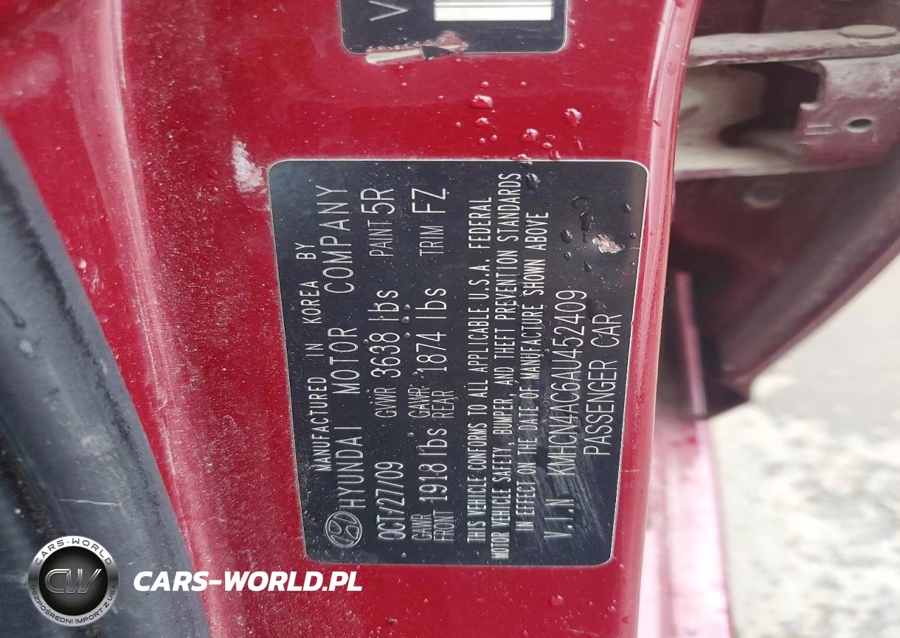 2010 Hyundai Accent Gls VIN:KMHCN4AC6AU452409 - 13