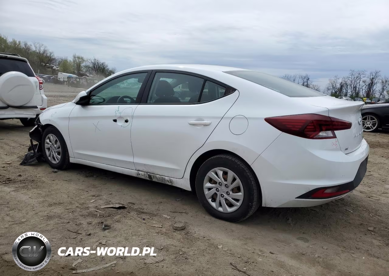 2019 Hyundai Elantra Se VIN:5NPD74LF7KH451551 - 2