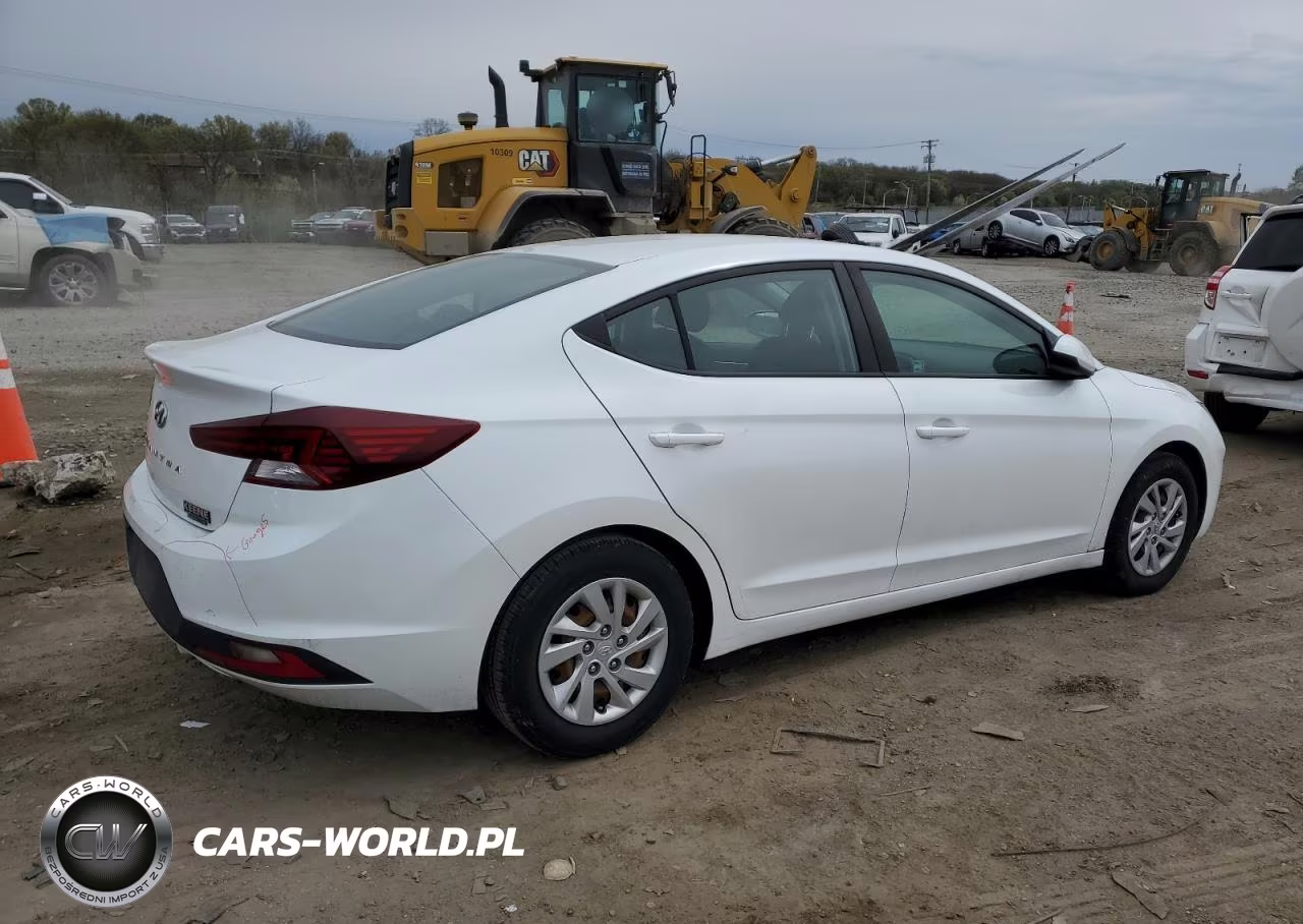 2019 Hyundai Elantra Se VIN:5NPD74LF7KH451551 - 3