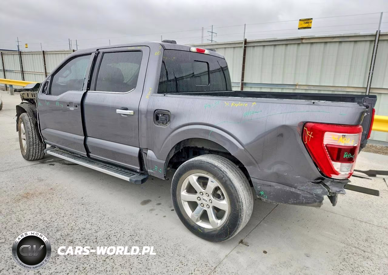 2021 Ford F150 Supercrew VIN:1FTEW1CPXMFC03614 - 2