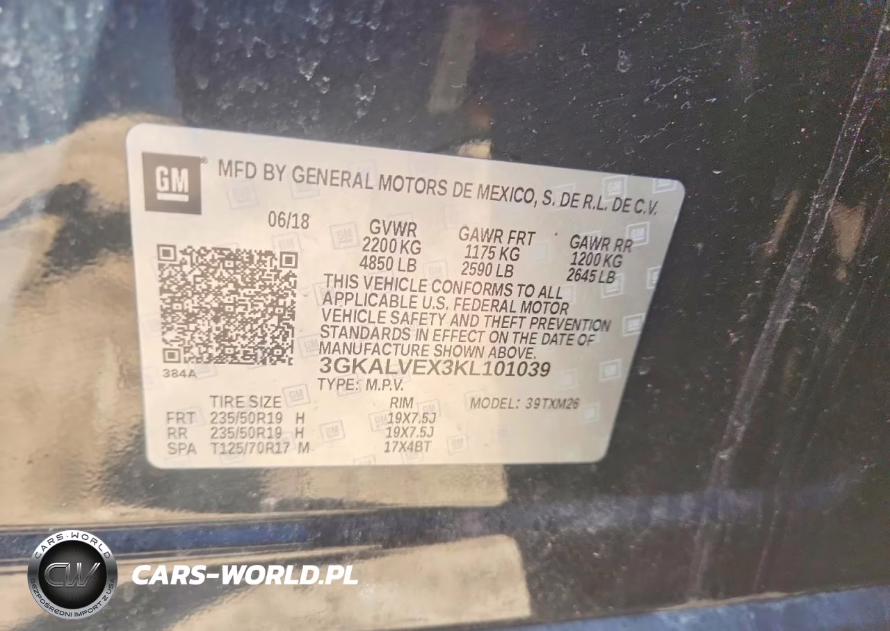 2019 GMC Terrain Slt VIN:3GKALVEX3KL101039 - 13