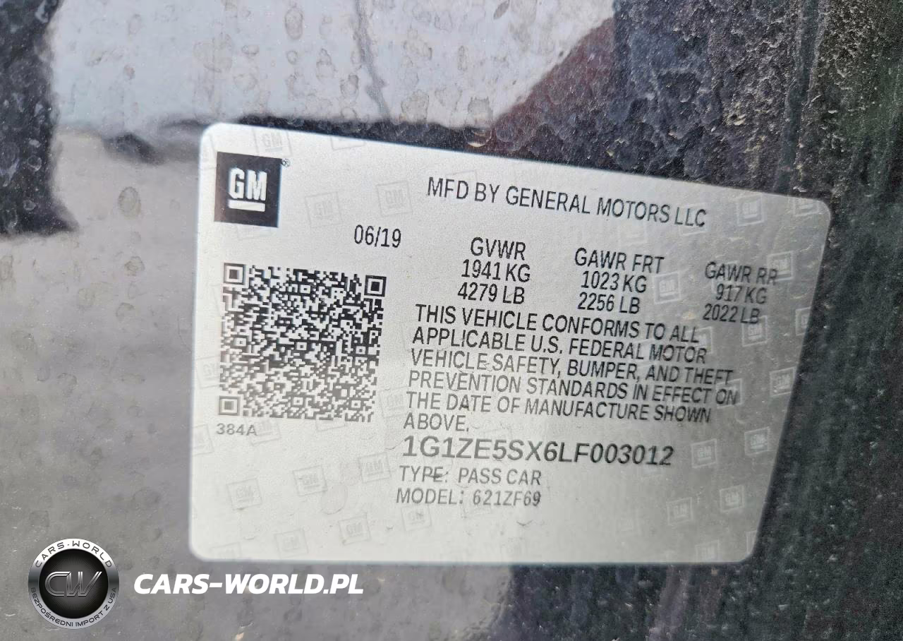 2020 Chevrolet Malibu Premier VIN:1G1ZE5SX6LF003012 - 12