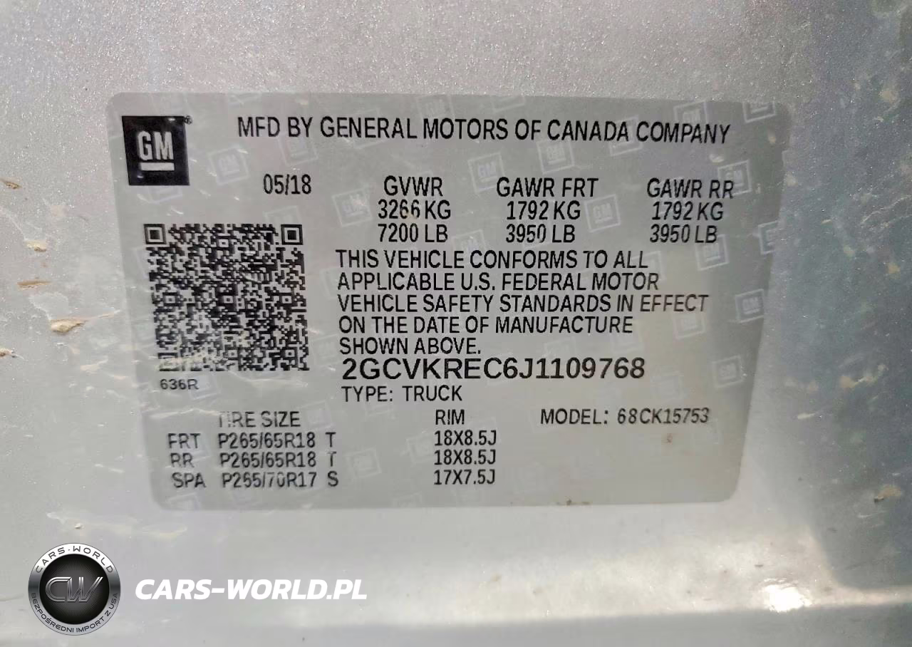 2018 Chevrolet Silverado K1500 Lt VIN:2GCVKREC6J1109768 - 12