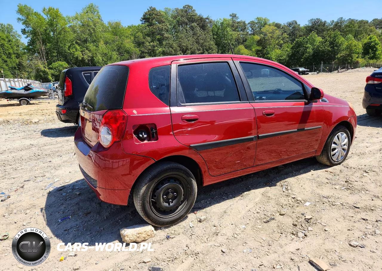2010 Chevrolet Aveo Ls VIN:KL1TD6DE6AB114625 - 3