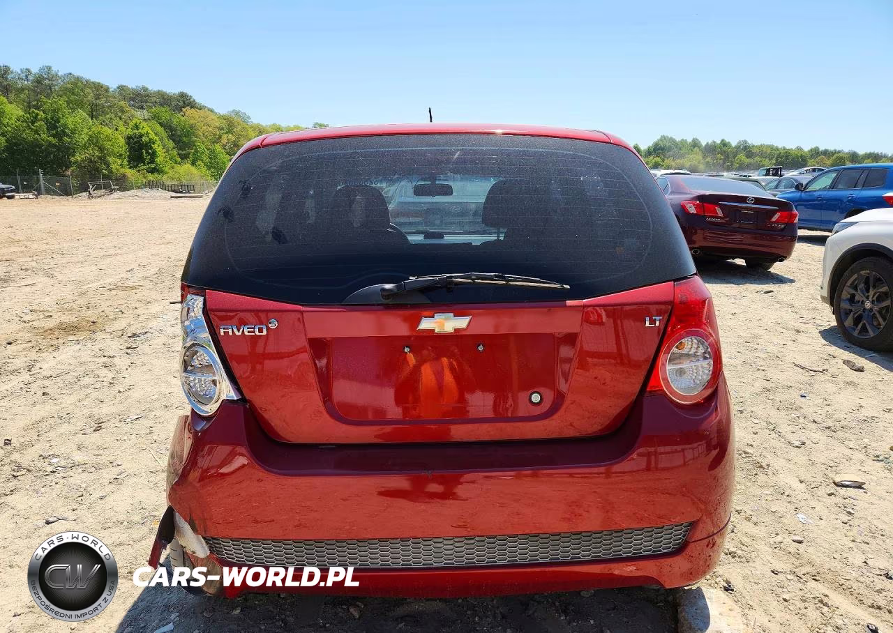 2010 Chevrolet Aveo Ls VIN:KL1TD6DE6AB114625 - 6