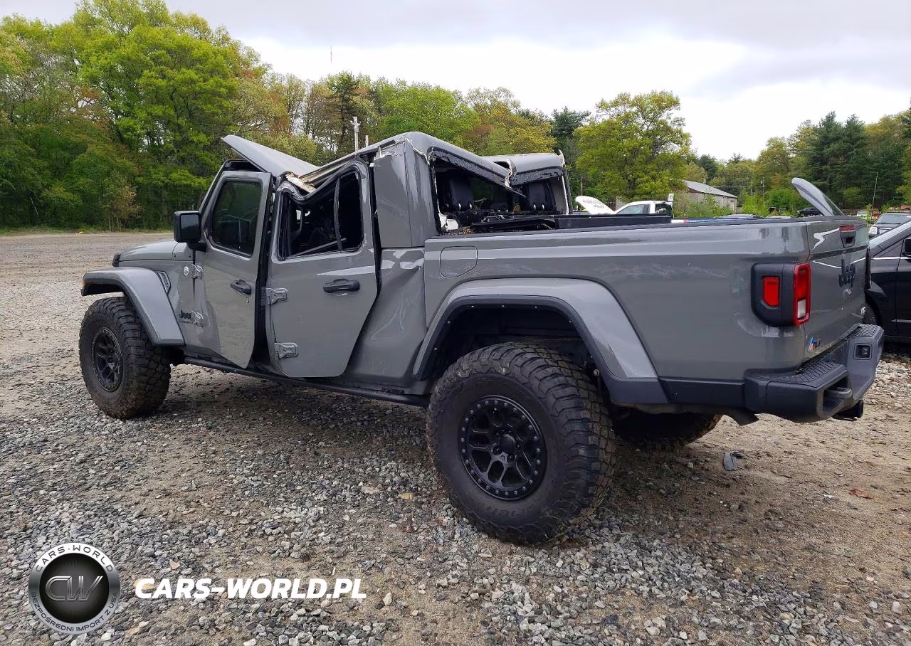2021 Jeep Gladiator Overland VIN:1C6HJTFG2ML604585 - 2