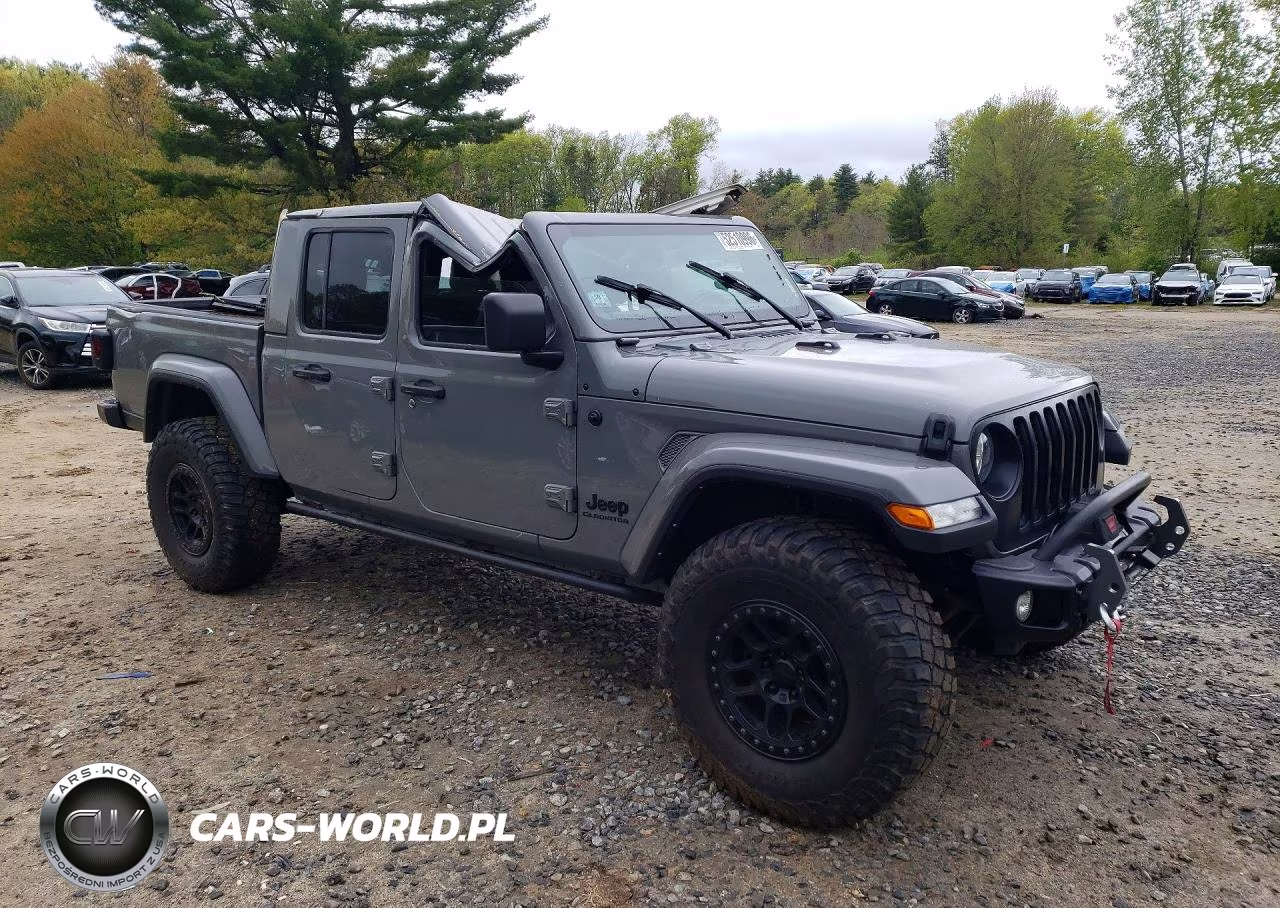 2021 Jeep Gladiator Overland VIN:1C6HJTFG2ML604585 - 4