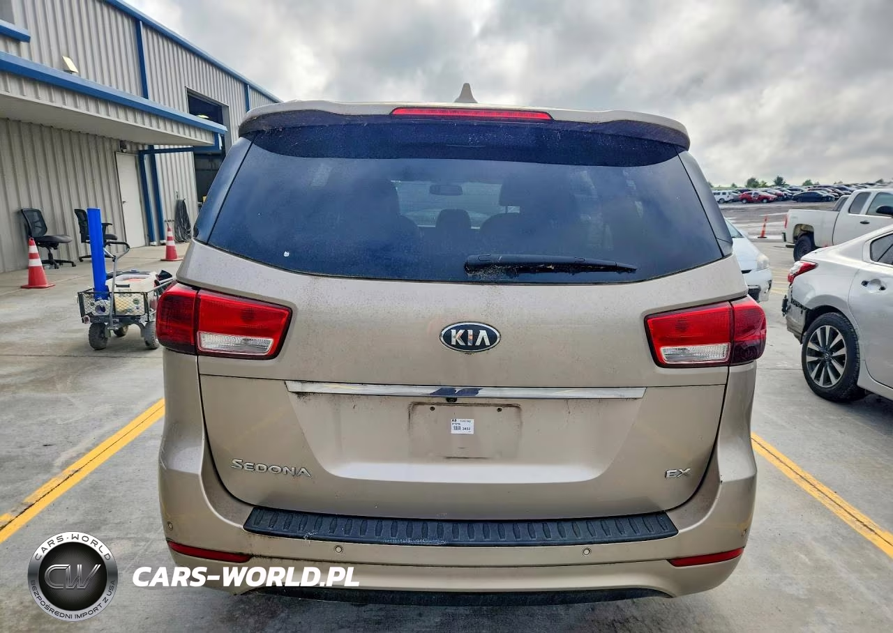 2015 Kia Sedona Ex VIN:KNDMC5C13F6020954 - 6
