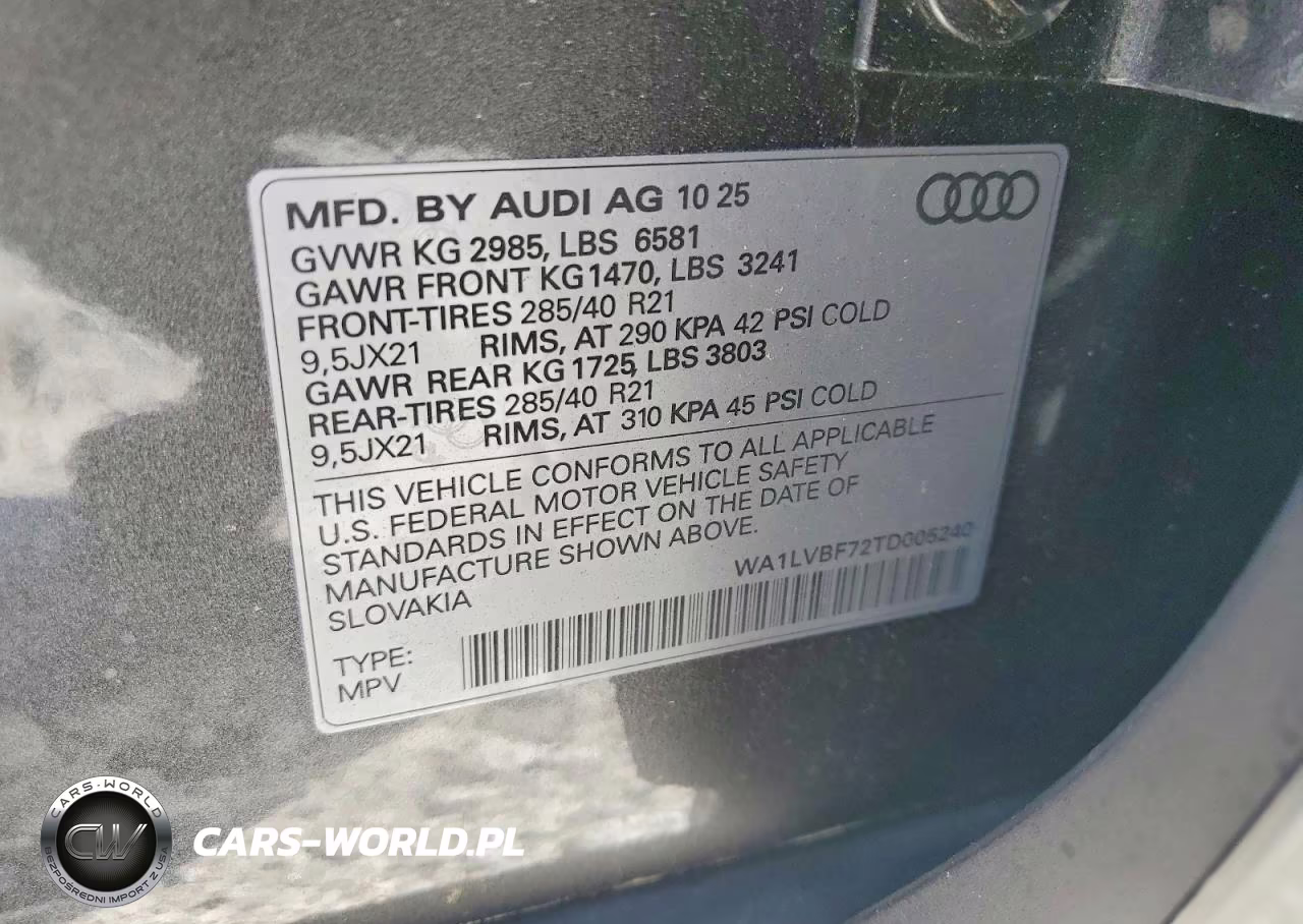 2026 Audi Q7 Premium Plus VIN:WA1LVBF72TD005240 - 14