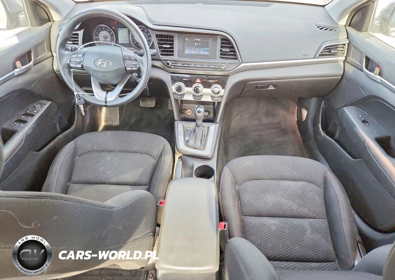 2019 Hyundai Elantra Se VIN:KMHD74LFXKU753353 - 8