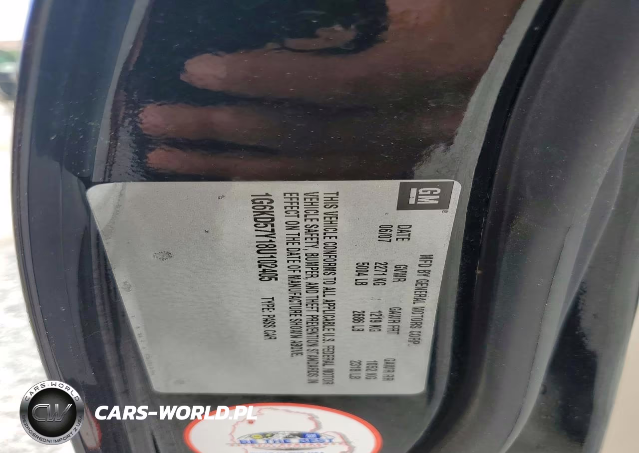 2008 Cadillac Dts VIN:1G6KD57Y18U102405 - 12