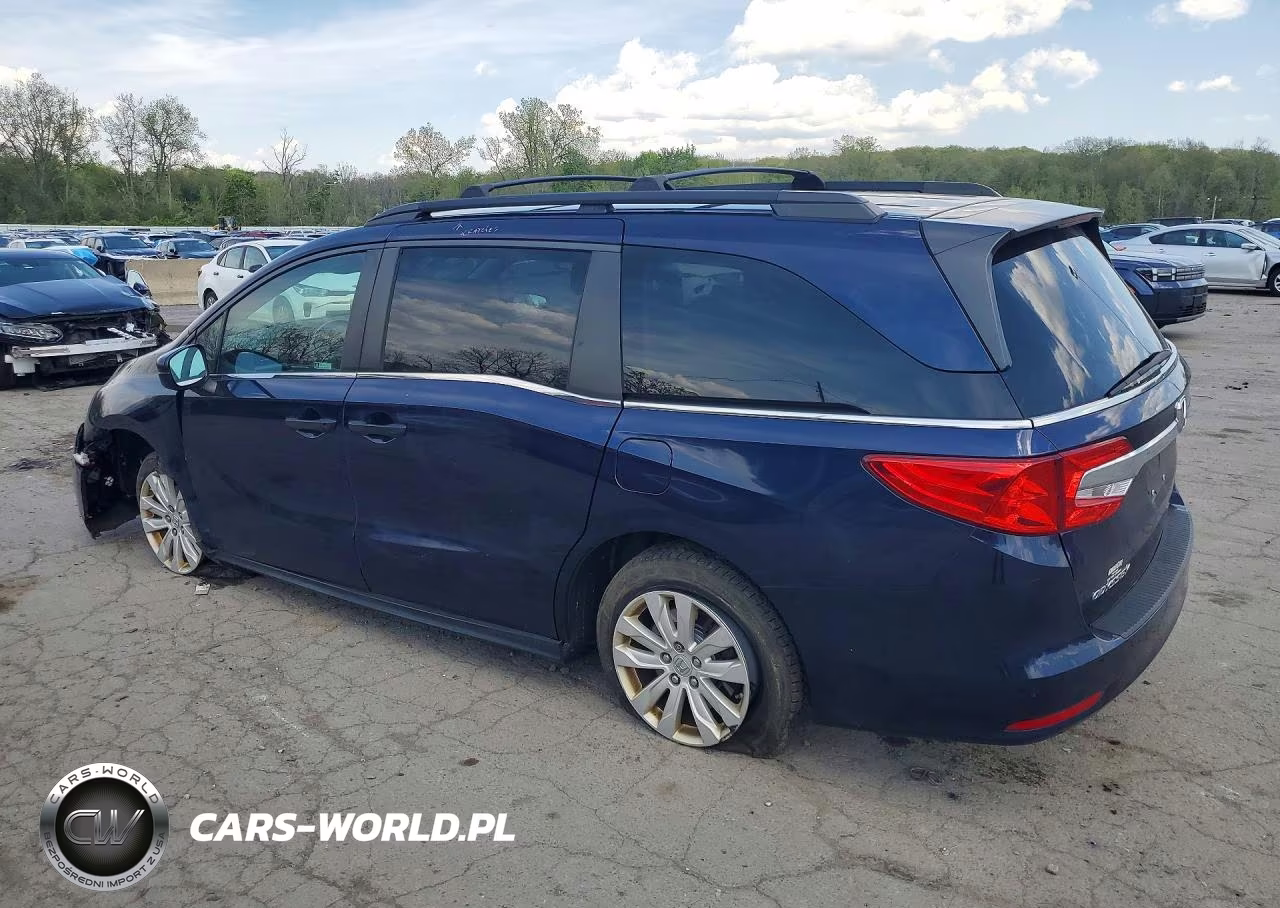 2018 Honda Odyssey Lx VIN:5FNRL6H24JB074306 - 2