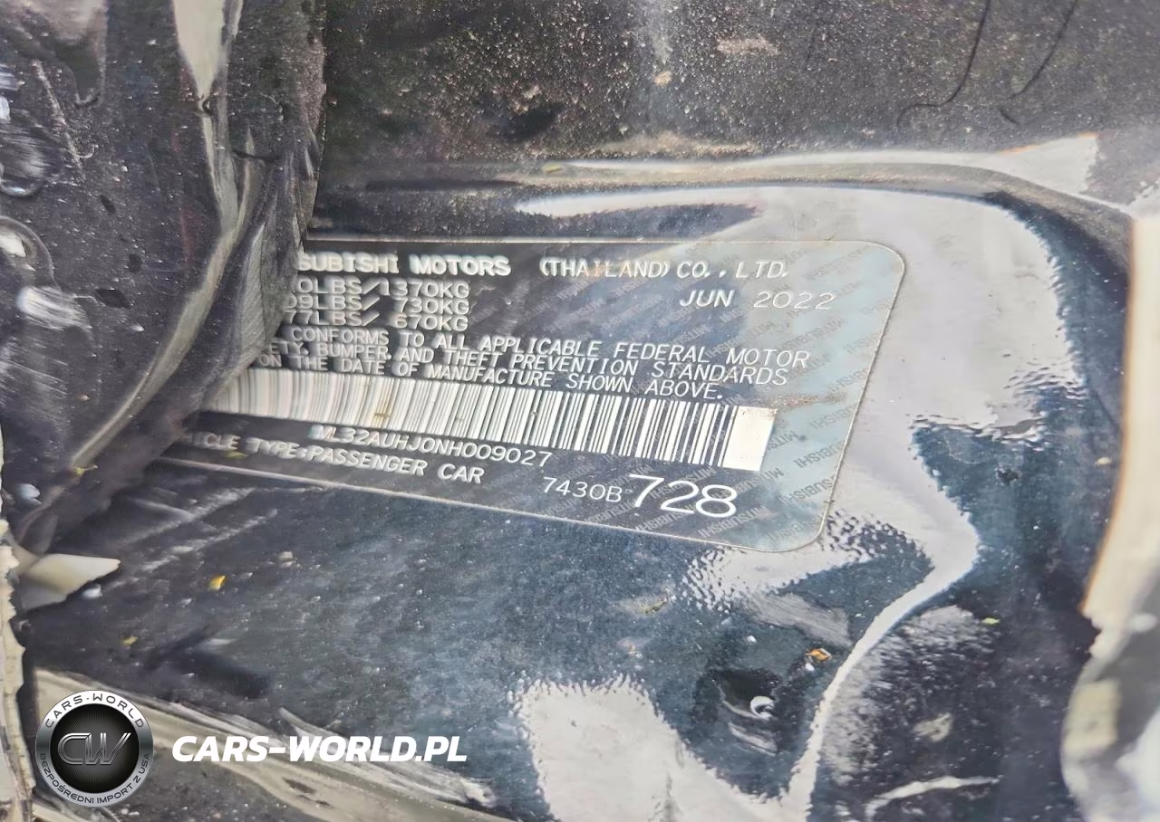 2022 Mitsubishi Mirage Es VIN:ML32AUHJ0NH009027 - 13