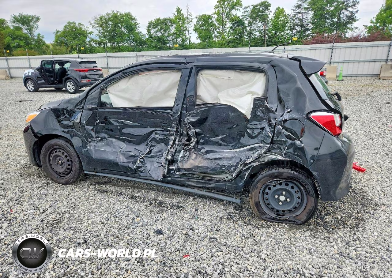 2022 Mitsubishi Mirage Es VIN:ML32AUHJ0NH009027 - 2