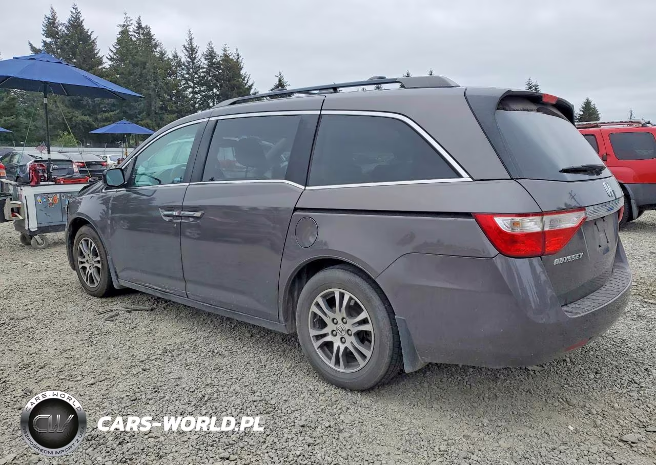 2013 Honda Odyssey Exl VIN:5FNRL5H60DB039263 - 2
