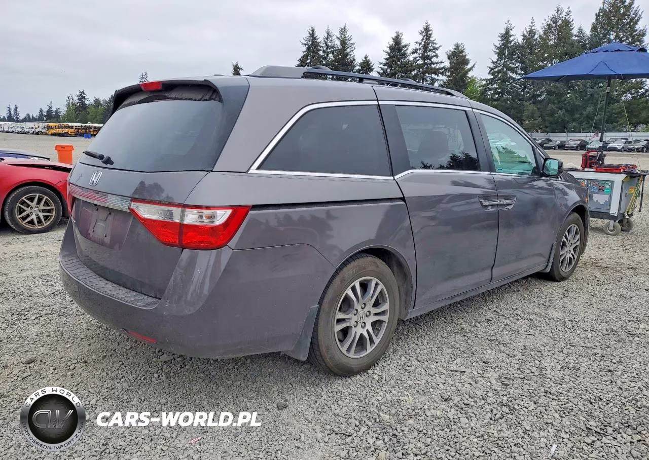 2013 Honda Odyssey Exl VIN:5FNRL5H60DB039263 - 3