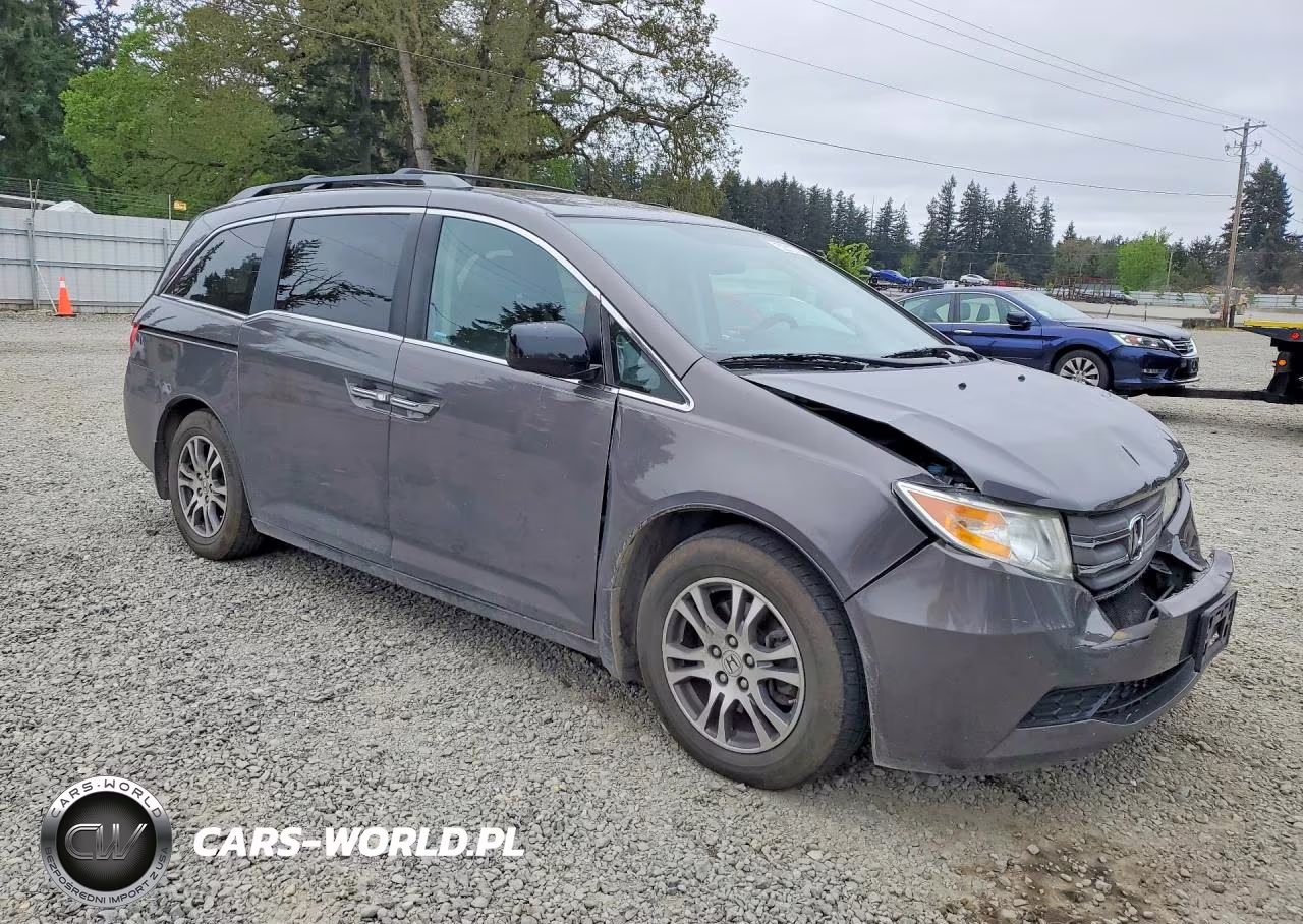 2013 Honda Odyssey Exl VIN:5FNRL5H60DB039263 - 4