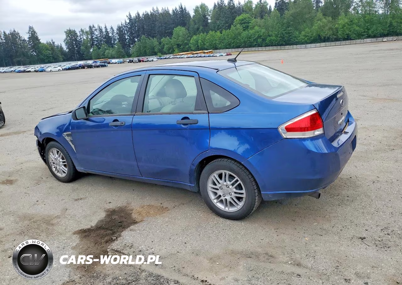 2008 Ford Focus Se VIN:1FAHP35NX8W216568 - 2