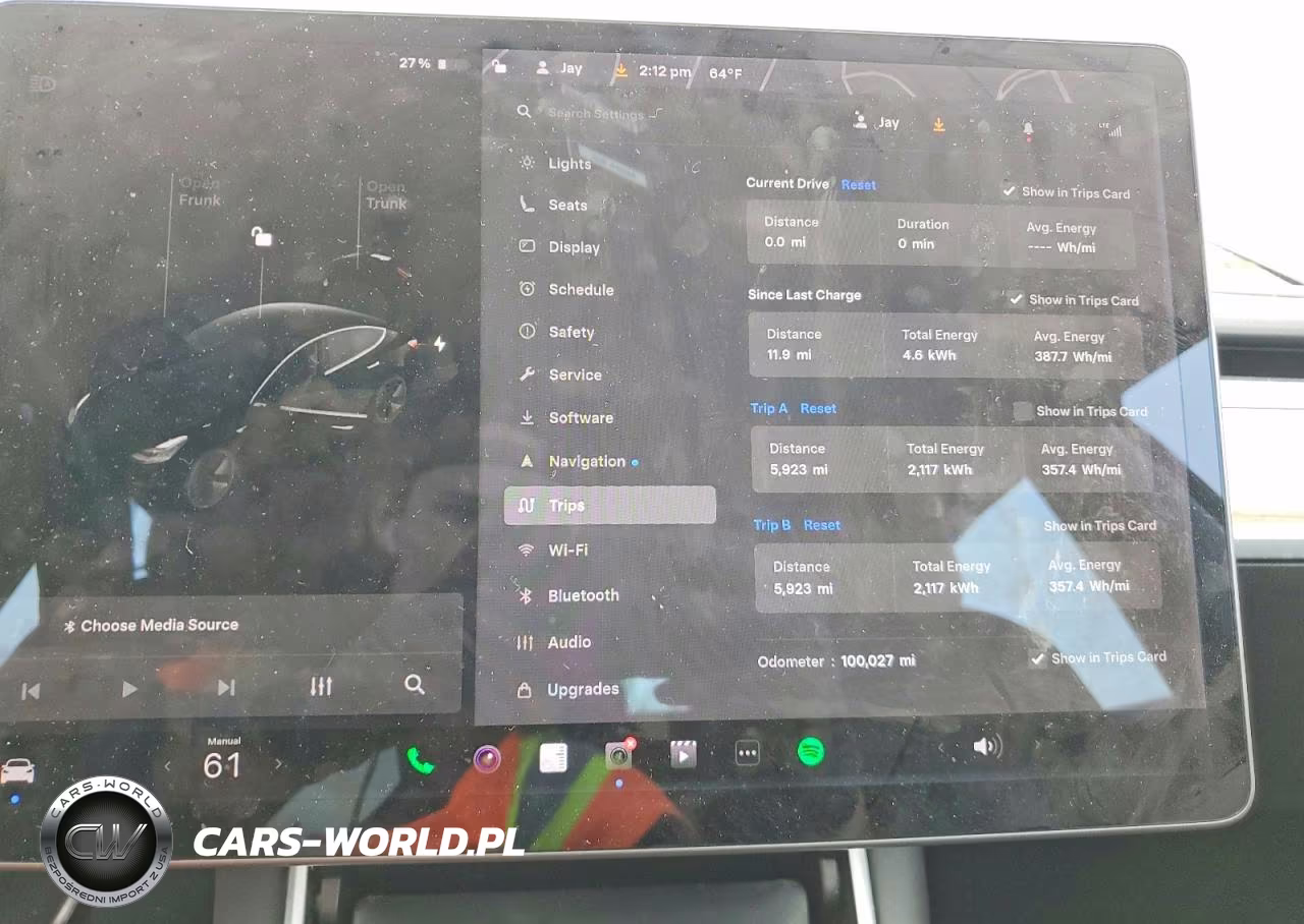 2019 Tesla Model 3 VIN:5YJ3E1EB6KF191233 - 9