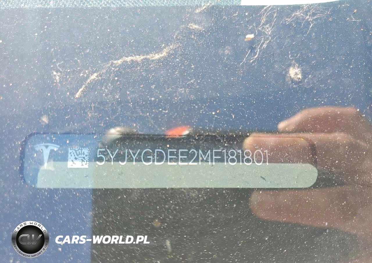 2021 Tesla Model Y VIN:5YJYGDEE2MF181801 - 12