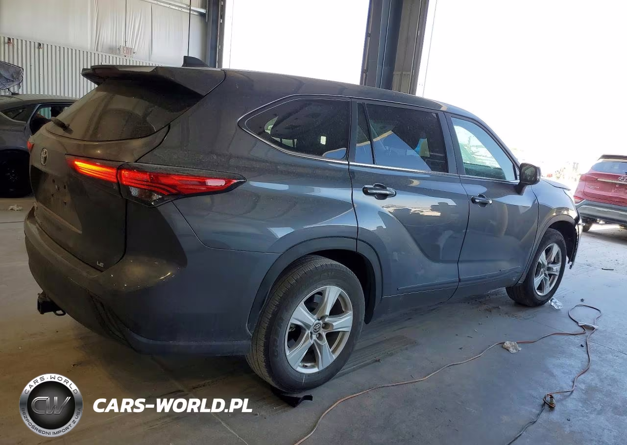 2023 Toyota Highlander Le VIN:5TDKDRAH8PS020834 - 3