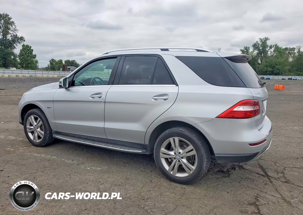 2012 Mercedes-Benz Ml 350 Bluetec VIN:4JGDA2EB1CA080259 - 2