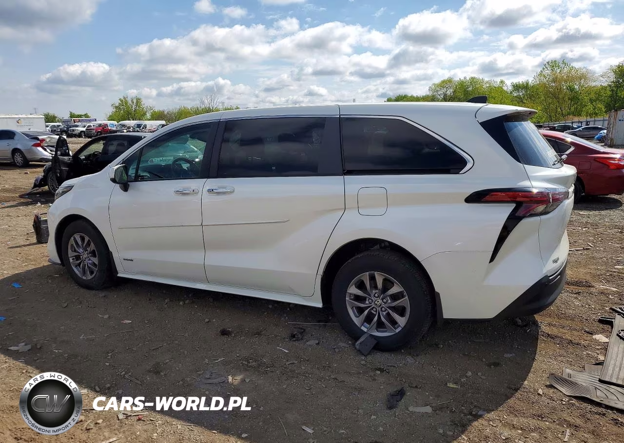 2021 Toyota Sienna Xle VIN:5TDYRKEC6MS018934 - 2