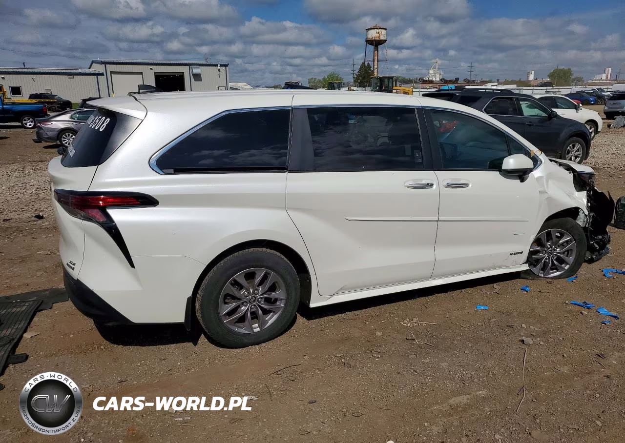 2021 Toyota Sienna Xle VIN:5TDYRKEC6MS018934 - 3