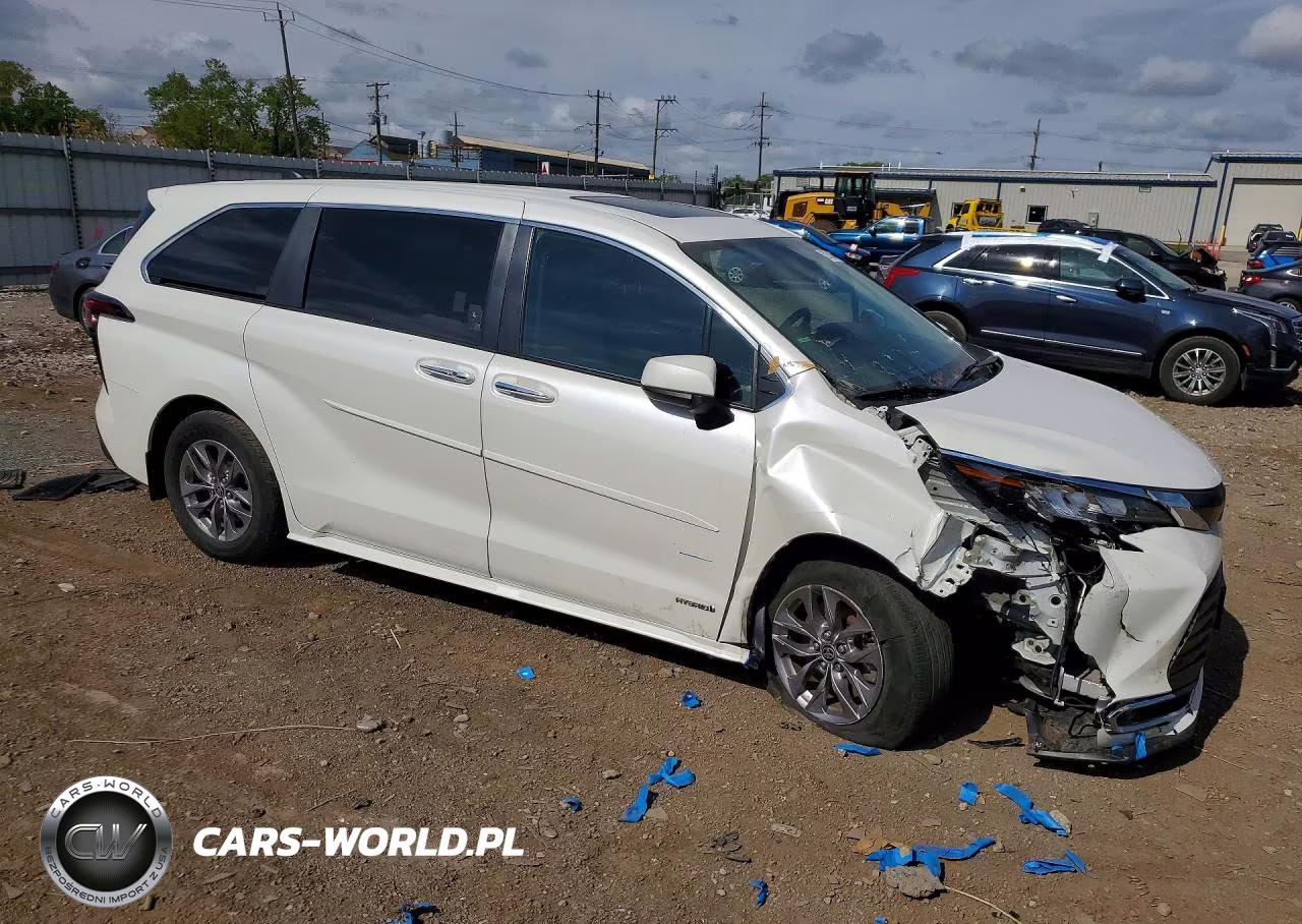 2021 Toyota Sienna Xle VIN:5TDYRKEC6MS018934 - 4