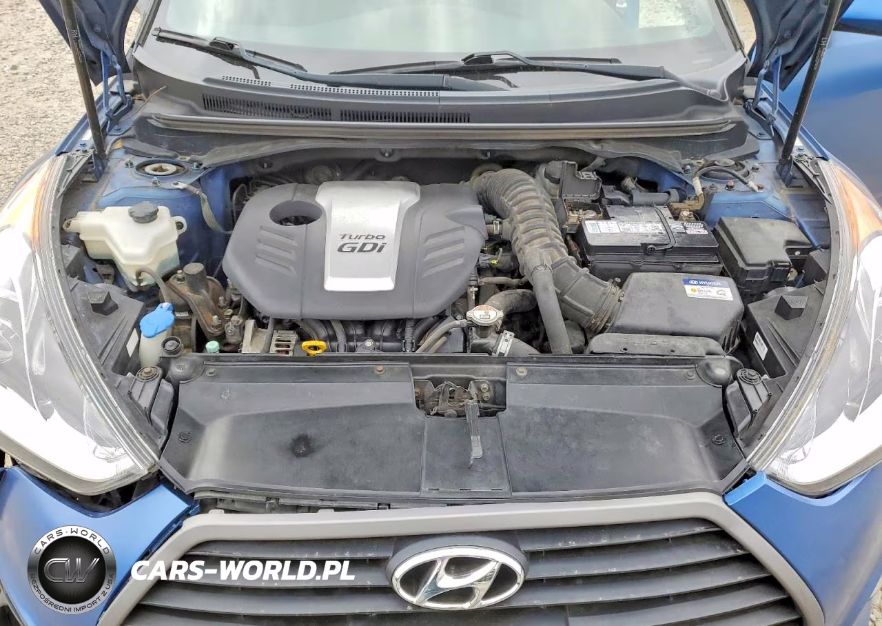 2016 Hyundai Veloster Turbo VIN:KMHTC6AE6GU264663 - 11