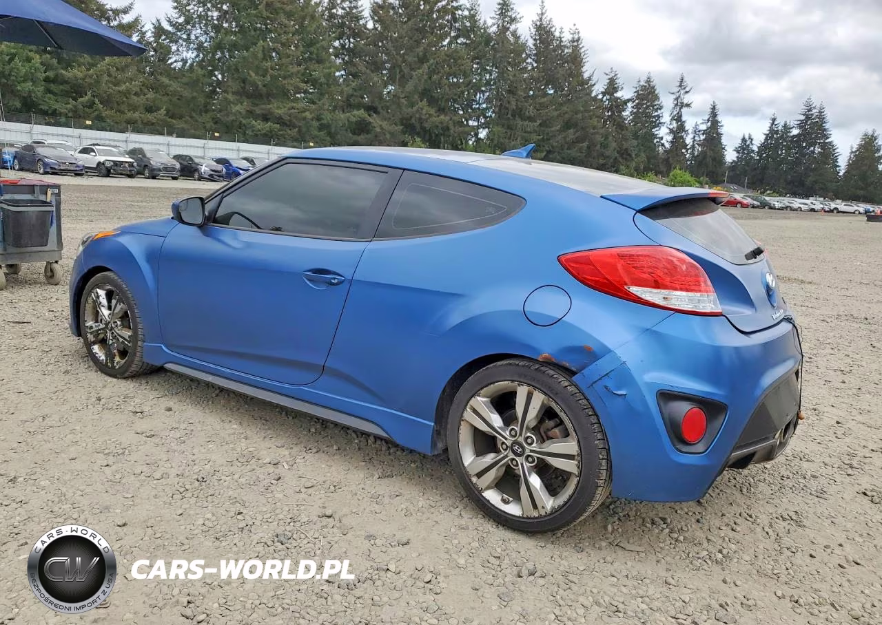 2016 Hyundai Veloster Turbo VIN:KMHTC6AE6GU264663 - 2
