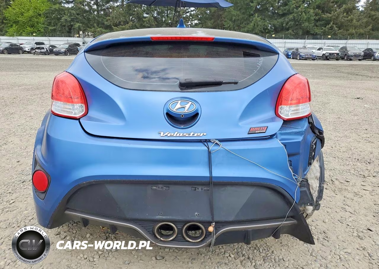 2016 Hyundai Veloster Turbo VIN:KMHTC6AE6GU264663 - 6