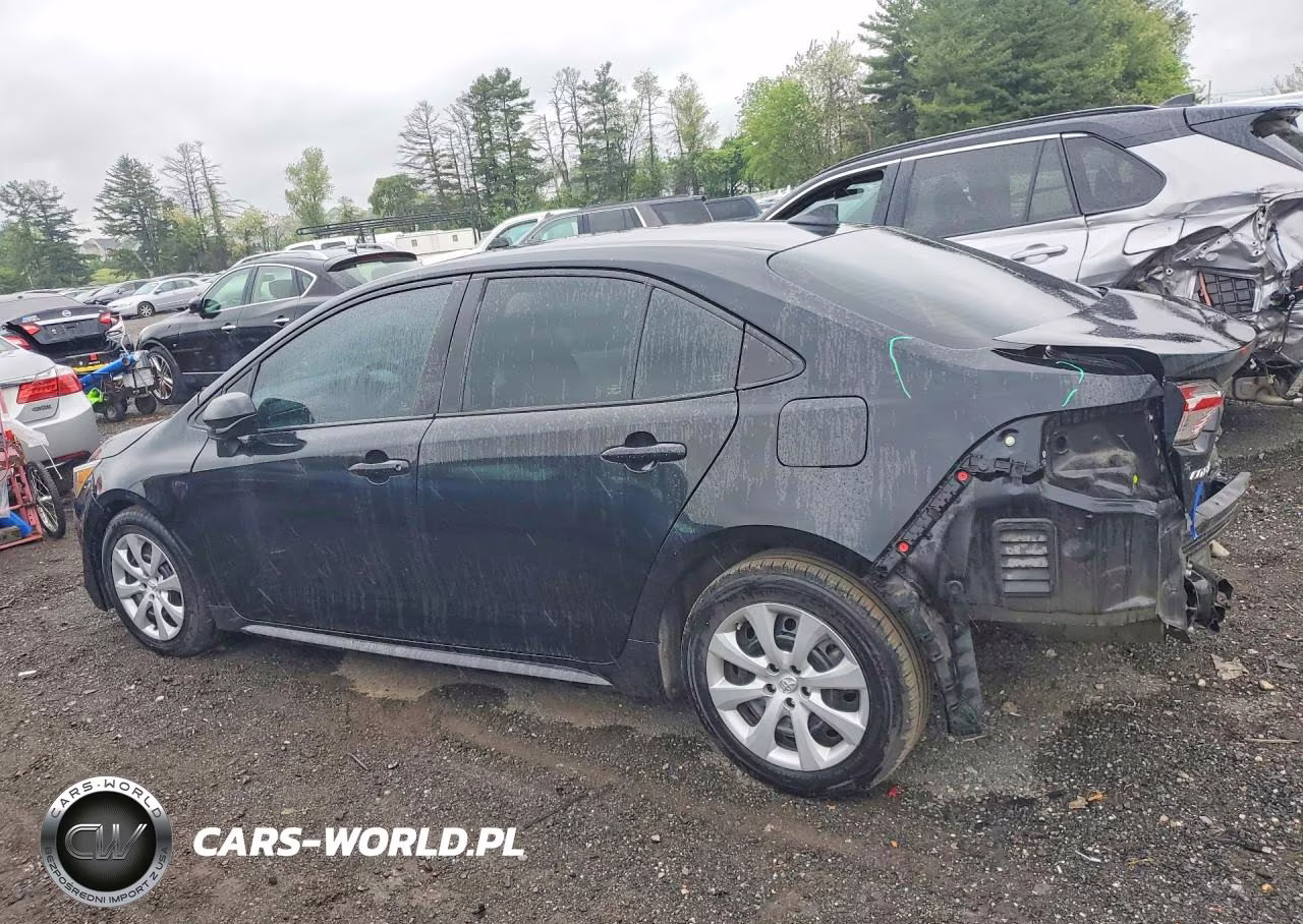 2021 Toyota Corolla Le VIN:5YFEPMAE7MP201876 - 2