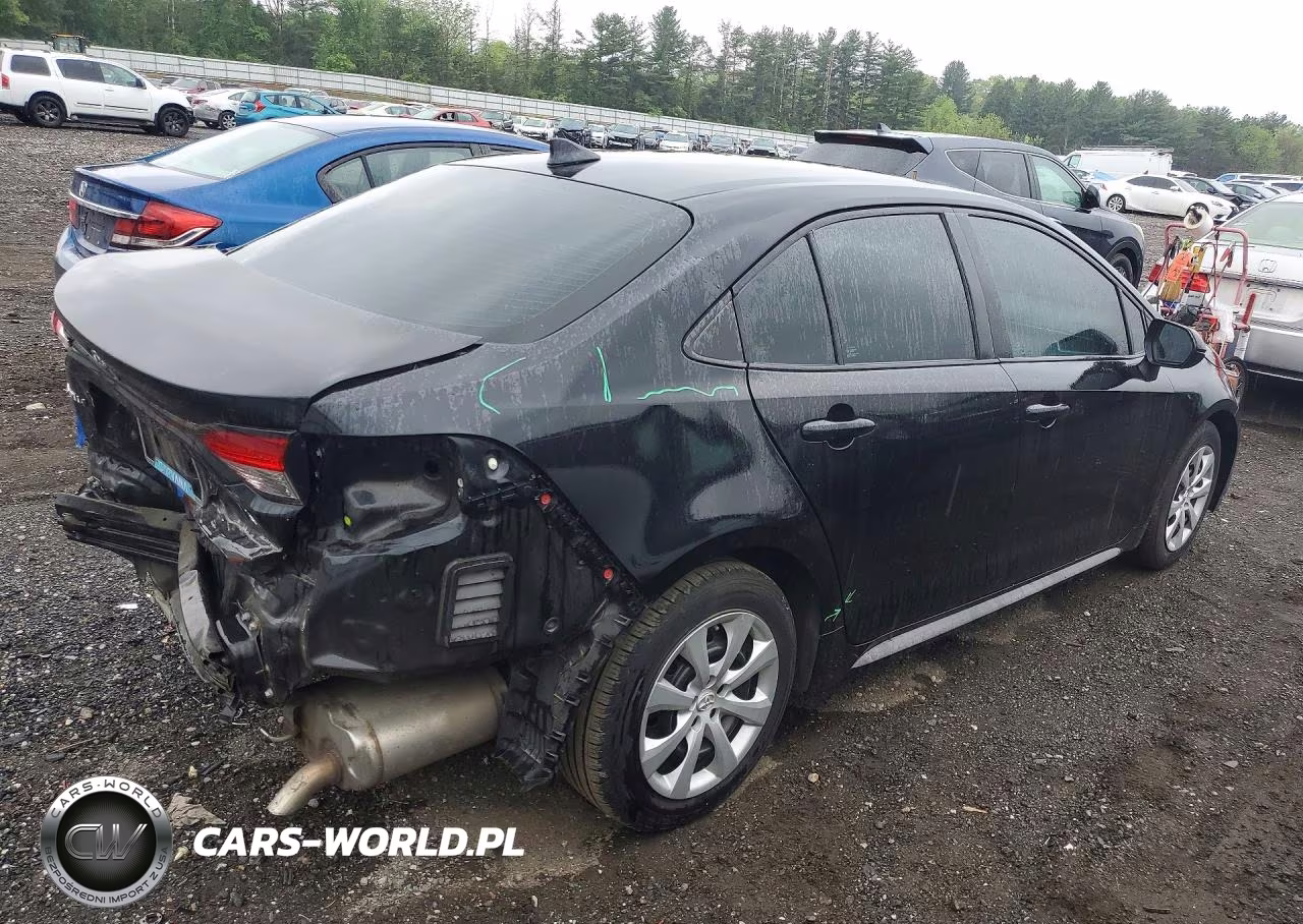 2021 Toyota Corolla Le VIN:5YFEPMAE7MP201876 - 3