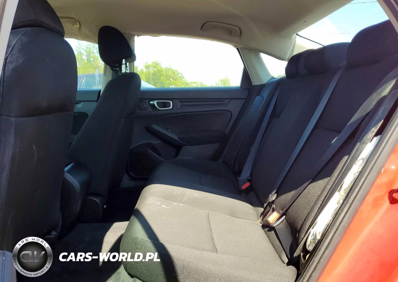 2022 Honda Civic Lx VIN:2HGFE2F26NH511698 - 10