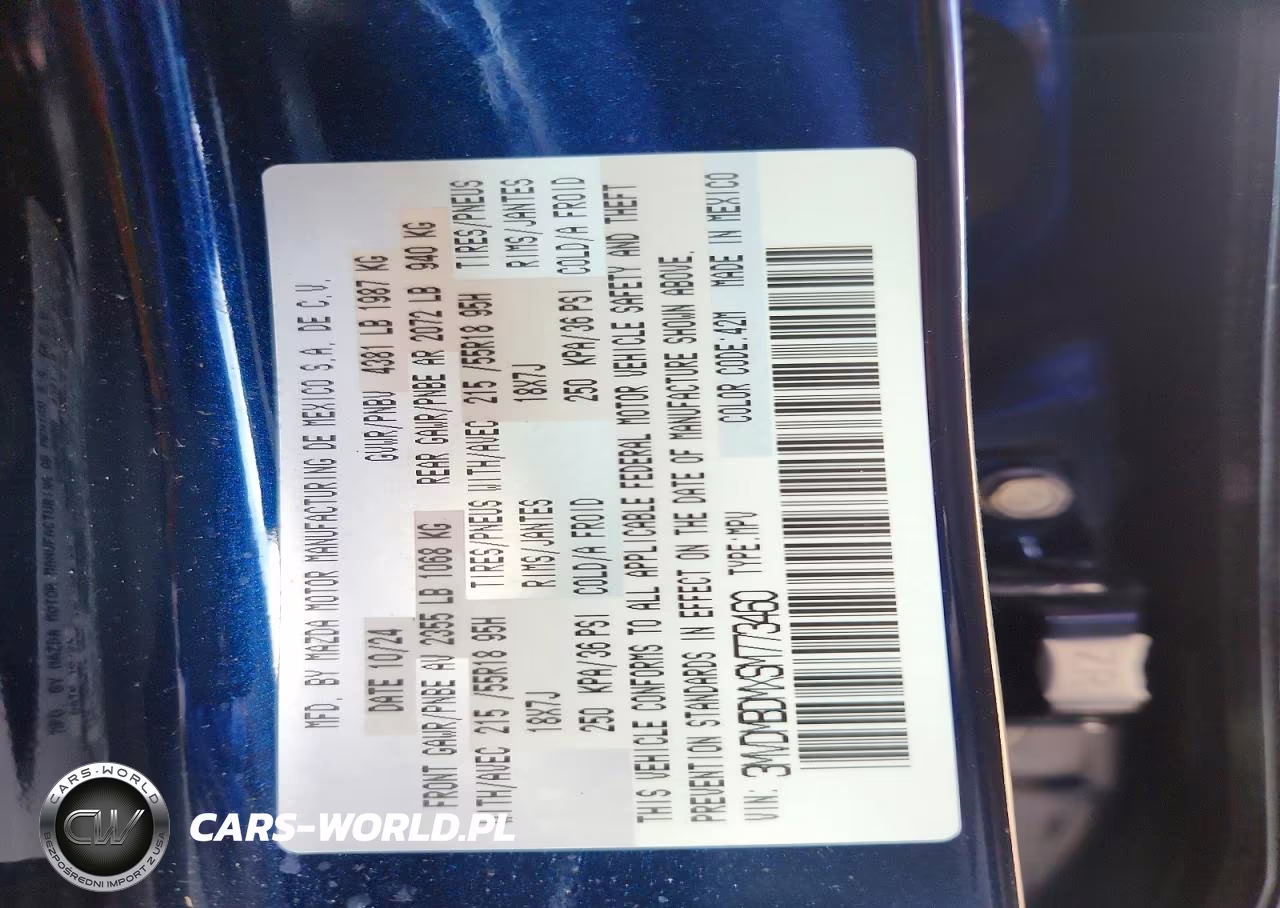 2025 Mazda Cx-30 Premium VIN:3MVDMBDMXSM773460 - 13
