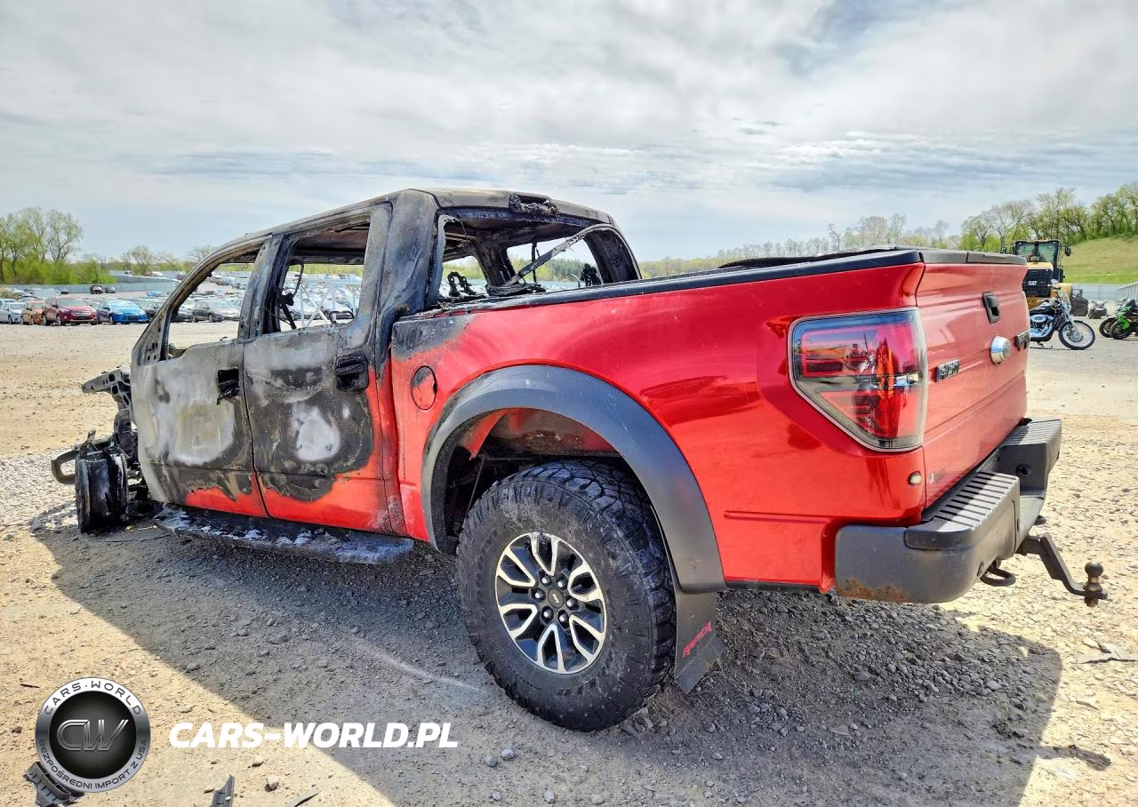 2013 Ford F150 Svt Raptor VIN:1FTFW1R63DFD23984 - 2