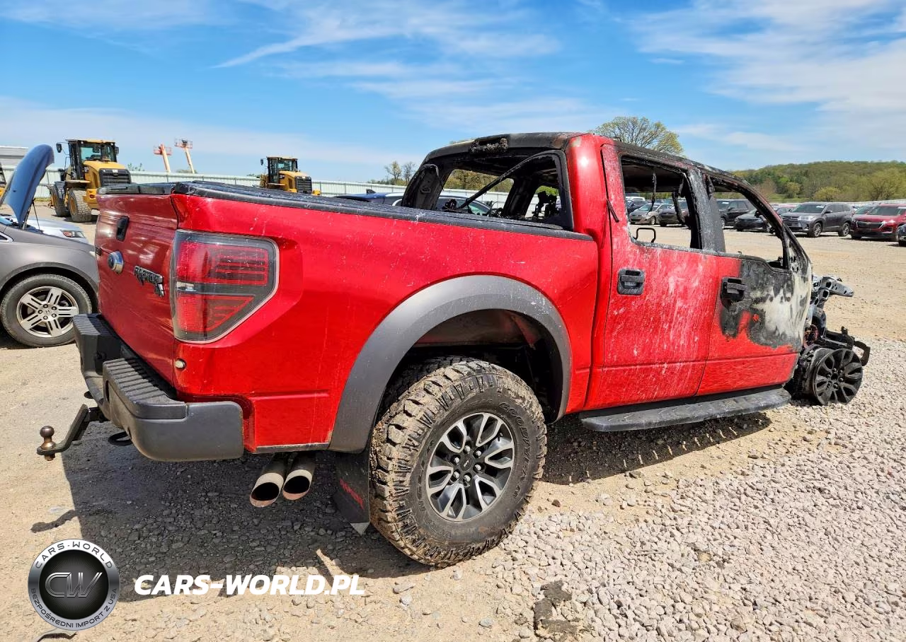 2013 Ford F150 Svt Raptor VIN:1FTFW1R63DFD23984 - 3