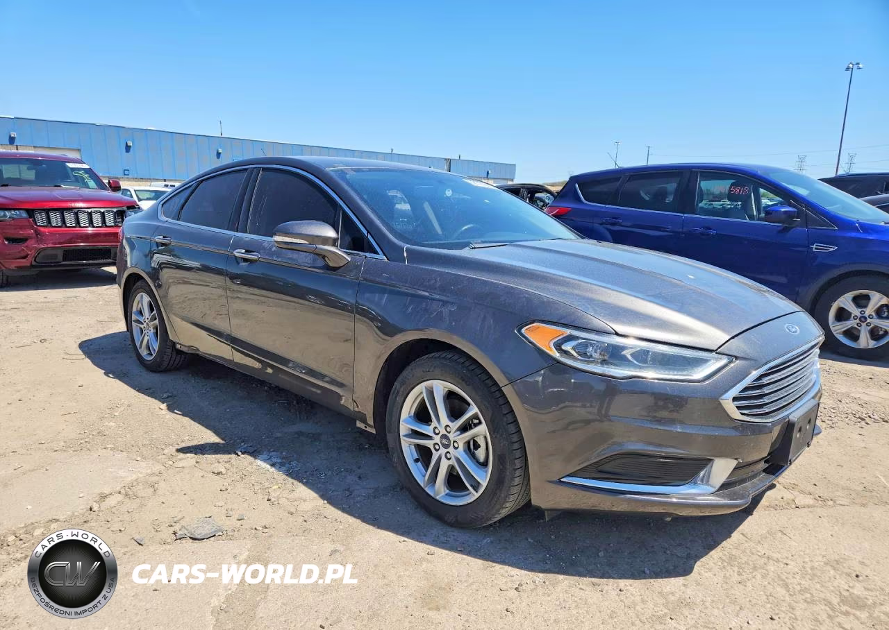 2018 Ford Fusion Se VIN:3FA6P0HDXJR239057 - 4