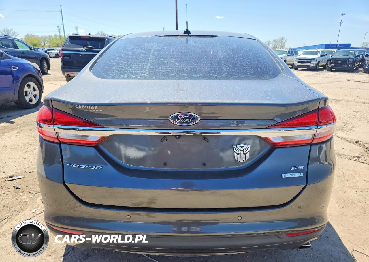 2018 Ford Fusion Se VIN:3FA6P0HDXJR239057 - 6