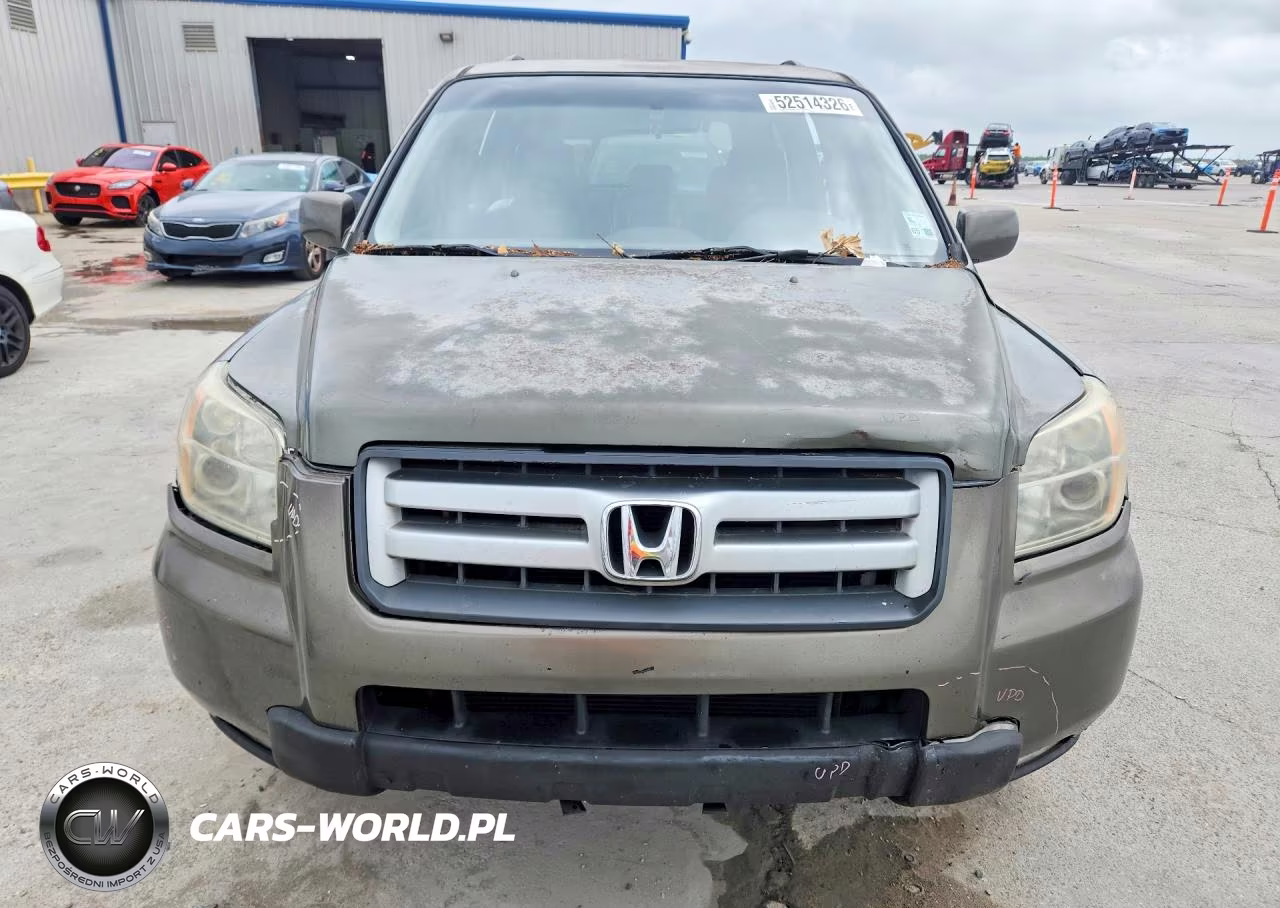 2006 Honda Pilot Ex VIN:5FNYF286X6B037976 - 5