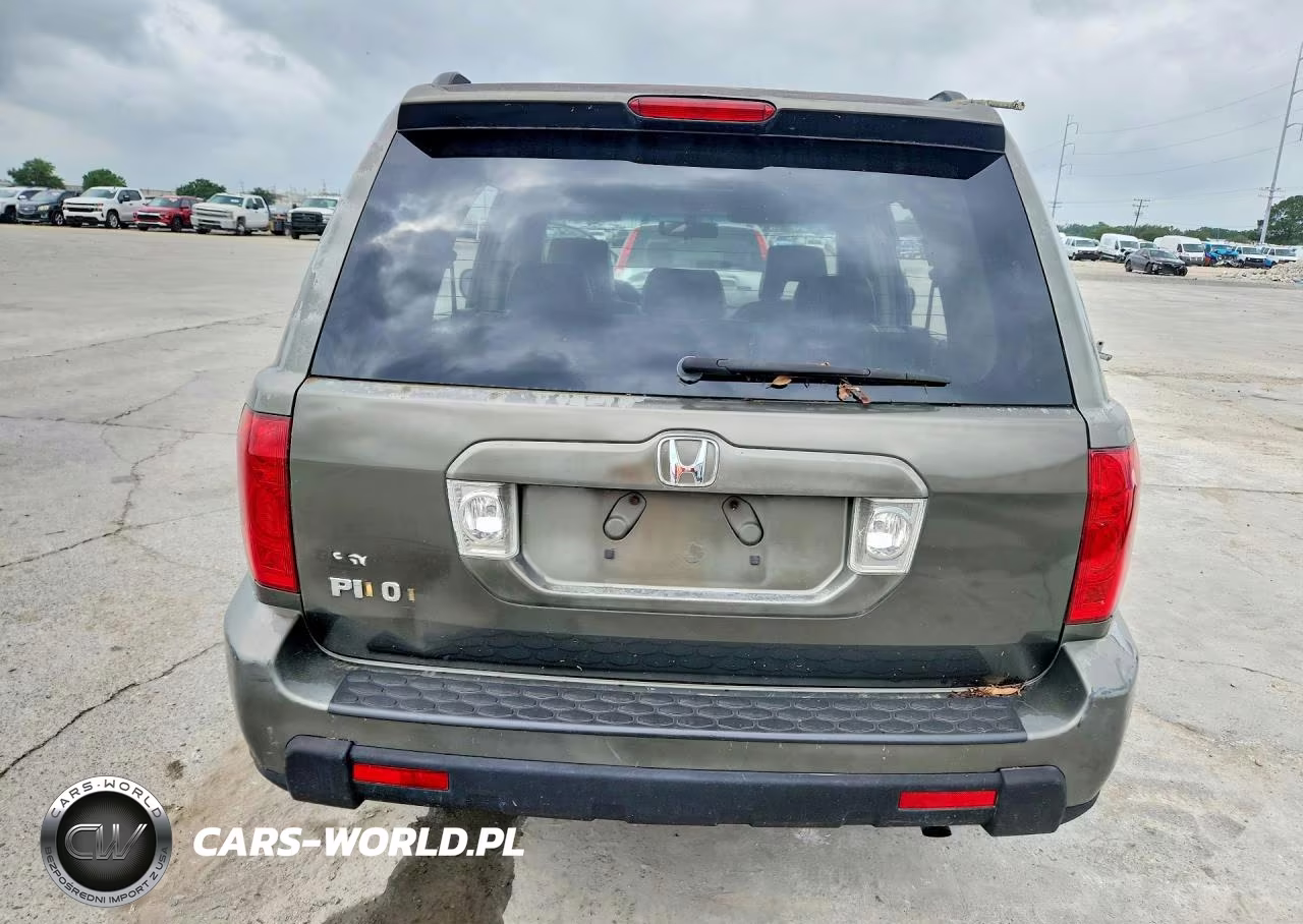 2006 Honda Pilot Ex VIN:5FNYF286X6B037976 - 6