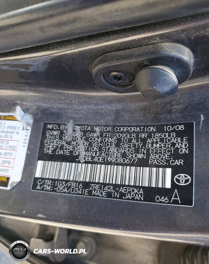 2009 Toyota Corolla Le VIN:JTDBL40E199080677 - 12