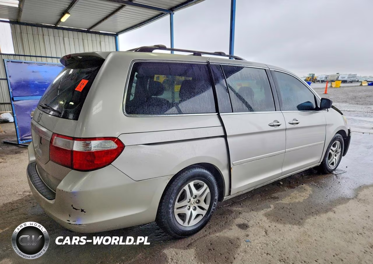 2006 Honda Odyssey Ex VIN:5FNRL38406B455691 - 3