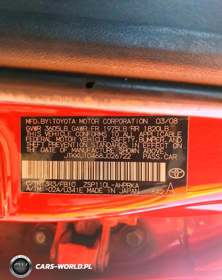 2008 Scion Xd Base VIN:JTKKU10468J026722 - 13