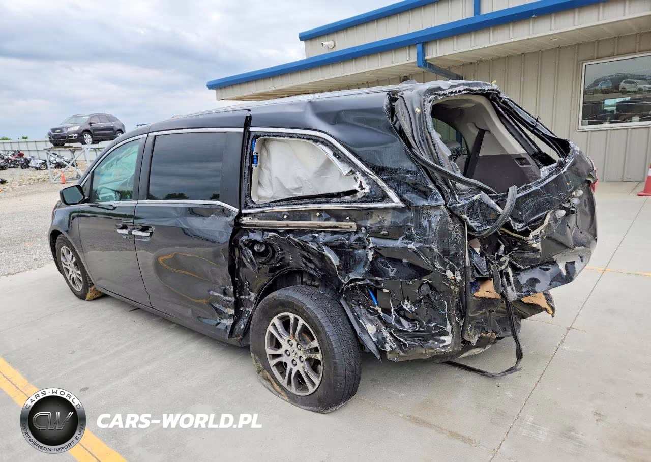 2012 Honda Odyssey Exl VIN:5FNRL5H61CB090740 - 2