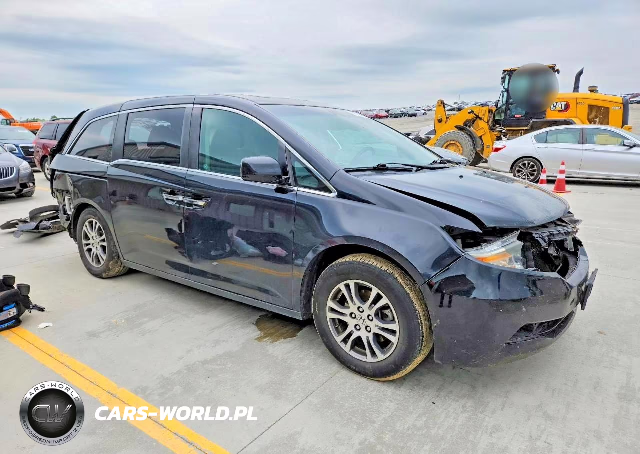 2012 Honda Odyssey Exl VIN:5FNRL5H61CB090740 - 4