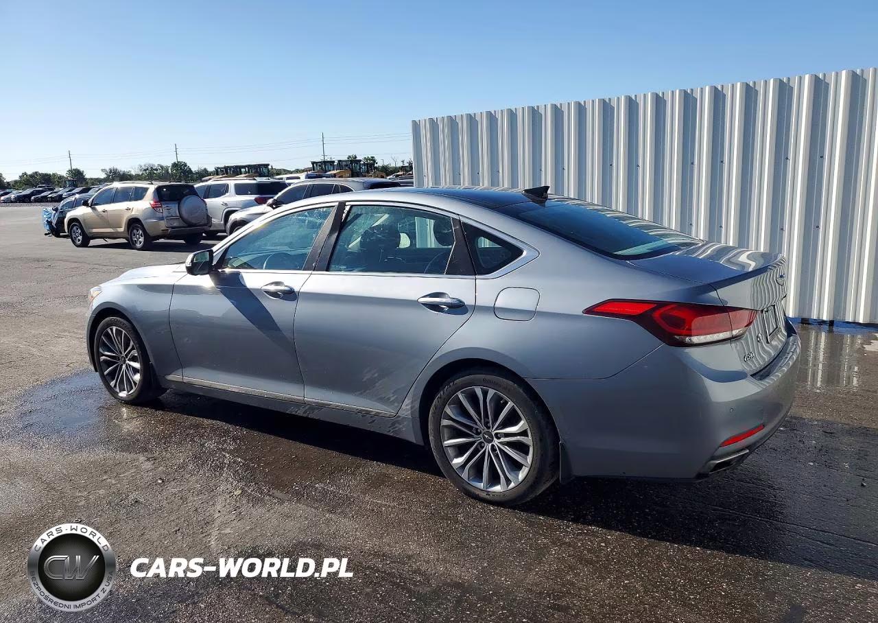 2017 Genesis G80 3.8 VIN:KMHGN4JE8HU187845 - 2