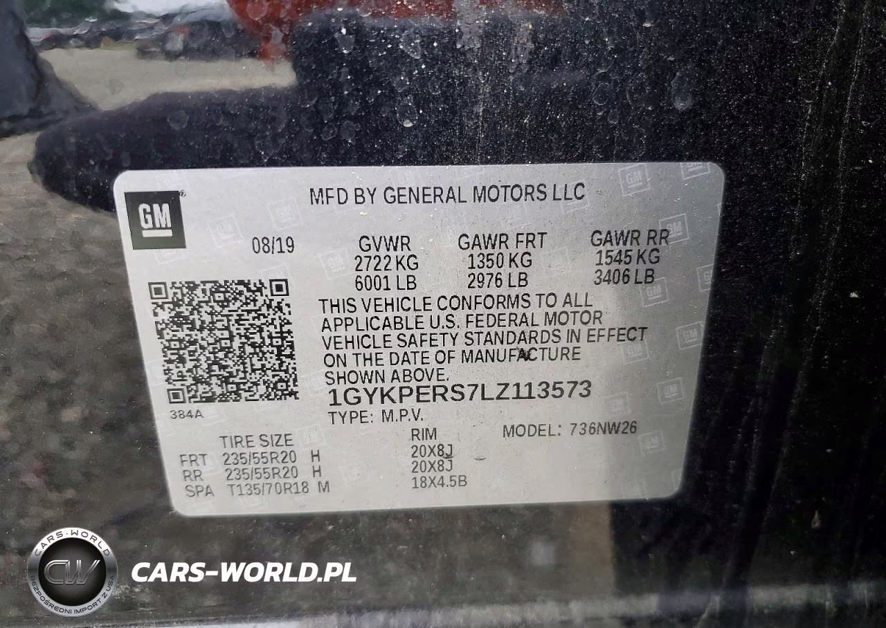 2020 Cadillac Xt6 Platinum Premium Luxury VIN:1GYKPERS7LZ113573 - 13